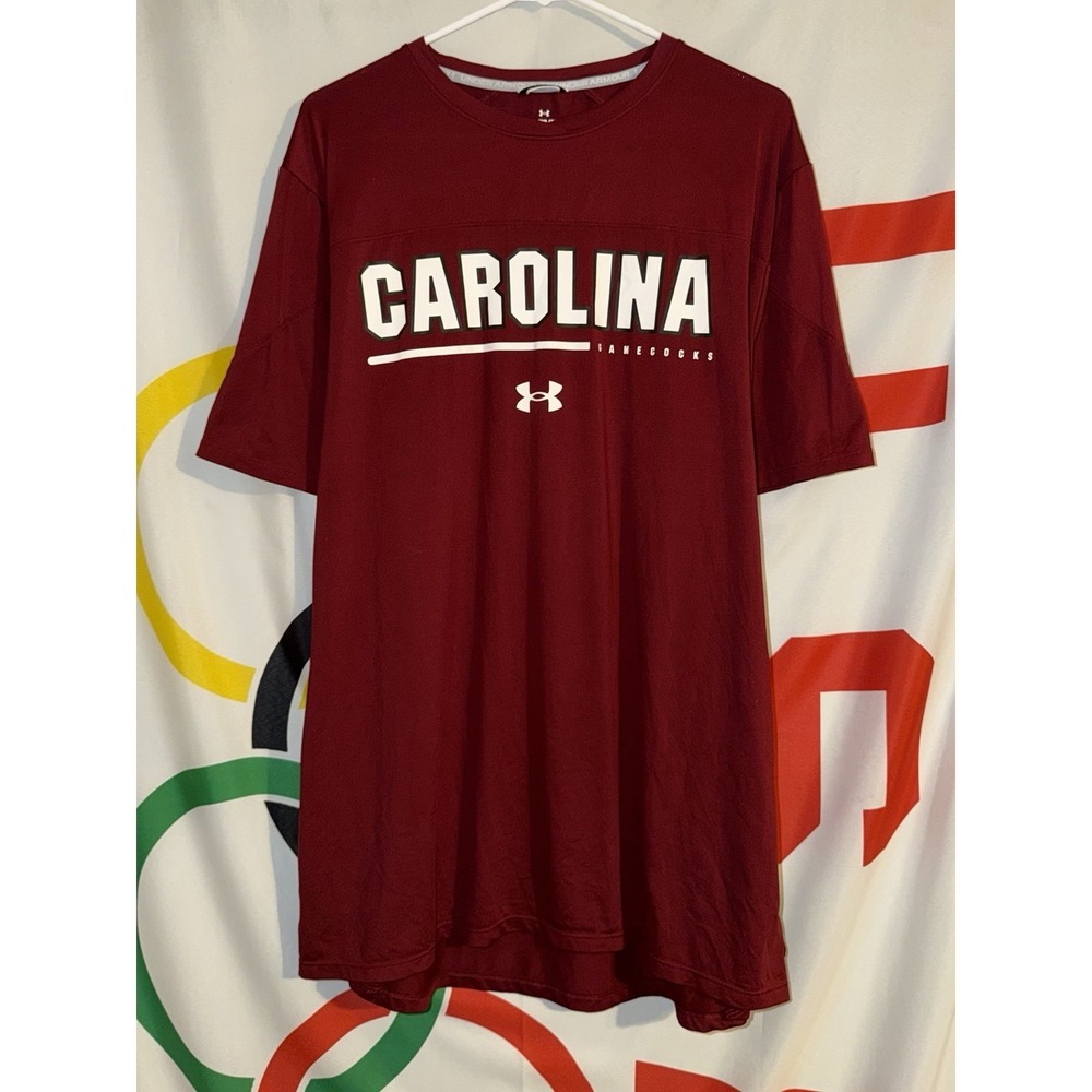 Under Armour South Carolina Gamecocks T Shirt XL Football Basketball